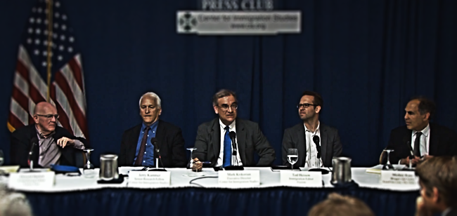 Donald Barlett, Jerry Kammer, Mark Krikorian, Ted Hesson, Mickey Kaus