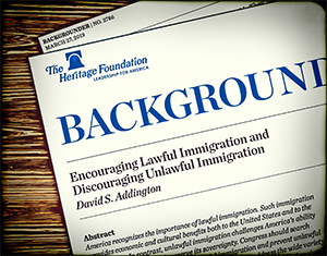 Heritage Backgrounder