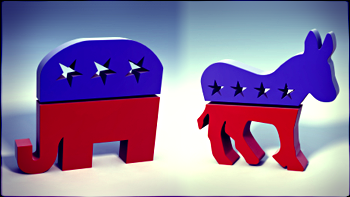 Elephant and Donkey
