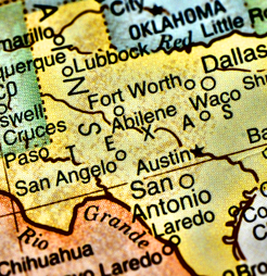 Texas Border Tour Map