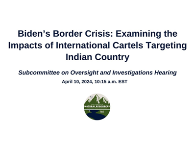 House Hearing: Biden's Border Crisis